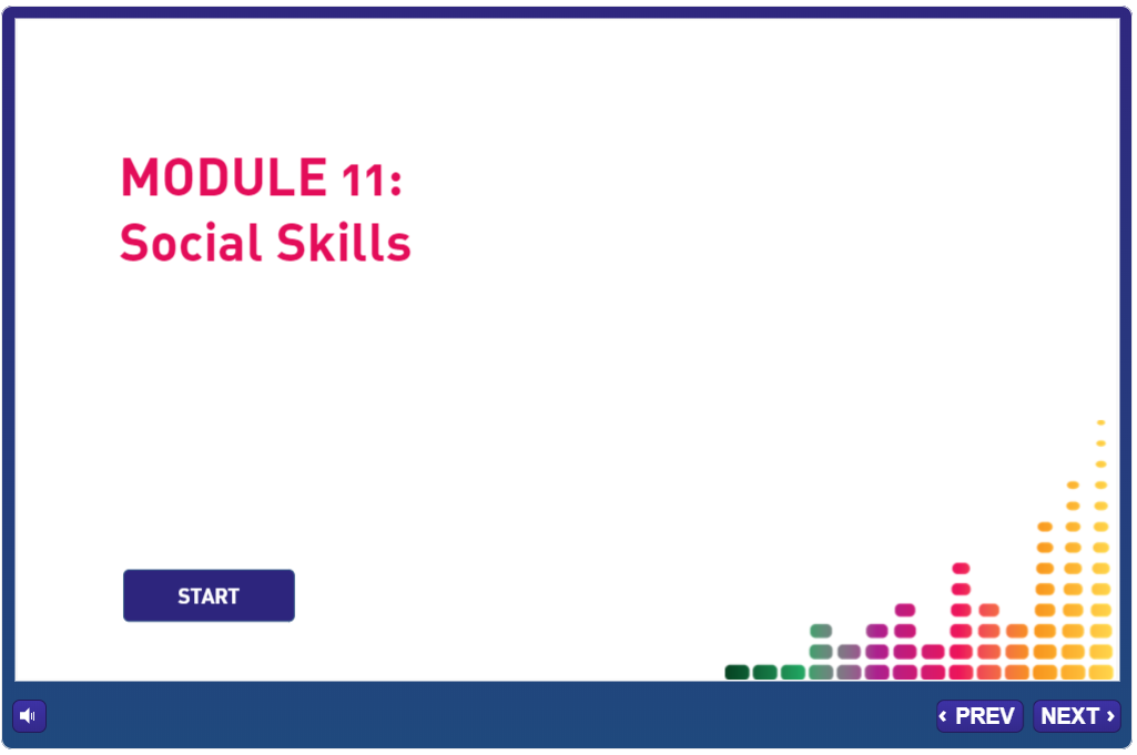 Module 11 – Social Skills